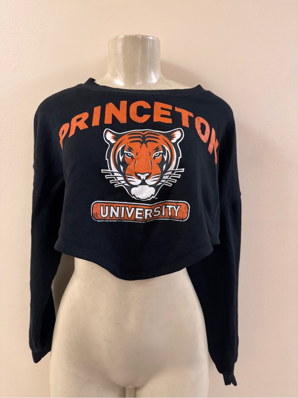 Women’s Princeton University Crop Top Size L